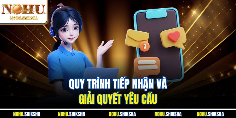 Quy trình tiếp nhận và giải quyết yêu cầu